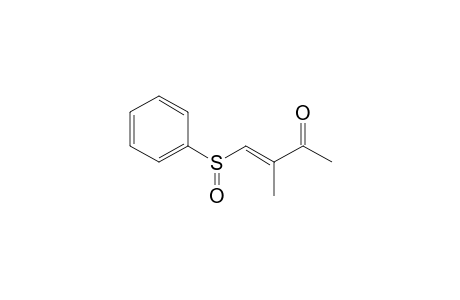 (E)-3-METHYL-4-PHENYLSULFINYL-BUT-3-EN-2-ONE