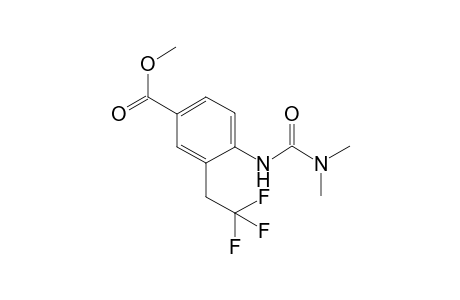 Methyl 4-(3,3-dimethylureido)-3-(2,2,2-trifluoroethyl)benzoate