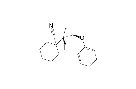 1-[(1S,2R)-2-phenoxycyclopropyl]cyclohexanecarbonitrile