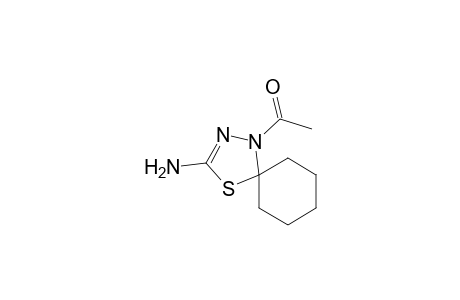 1-acetyl-3-amino-4-thia-1,2-diazaspiro[4.5]dec-2-ene