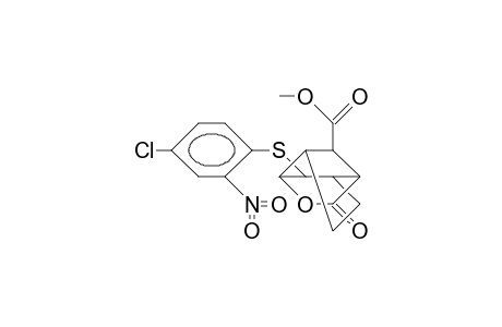 Methyl-(2sr, 7RS)-2-(4'-chlor-2'-nitrophenylthio)-4-oxa-5-oxotricyclo-[4.4.0.0(3,8)]-decan-7-carboxylate