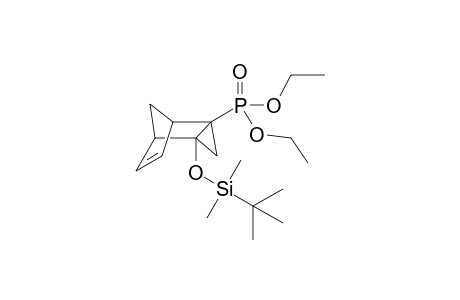 Diethyl 4-(((1,1-Dimethylethyl)dimethylsilyl)oxy]tricyclo[3.2.1.0(2,4)]oct-6-ene-2-phosphonate