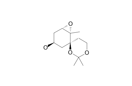 (6-R,7-S,8-S,10-S)-7,8-EPOXY2,2,7-TRIMETHYL-1,3-DIOXASPIRO-[5.5]-UNDECAN-10-OL