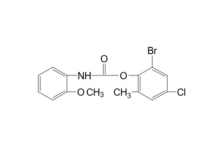 o-methoxycarbanilic acid, 6-bromo-4-chloro-o-tolyl ester