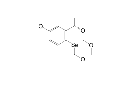 (S)-3-(1-METHOXYMETHOXYETHYL)-4-METHOXYMETHYLSELENYLPHENOL