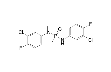 N,N'-bis(3-chloro-4-fluorophenyl)-p-methylphosphonic diamide