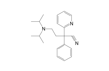 alpha-[2-(DIISOPROPYLAMINO)ETHYL]-alpha-PHENYL-2-PYRIDINEACETONITRILE