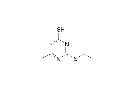 2-(ethylthio)-6-methyl-4-pyrimidinethiol