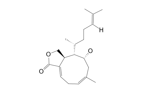 4-HYDROXYDICTYOLACTONE;(3AS,4S,7E,10E)-4-[(R)-1,5-DIMETHYLHEX-4-ENYL]-3,3A,4,5,6,9-HEXAHYDRO-7-METHYL-1H-CYCLO-NONA-[C]-FURAN-1-ONE;CONFORMER-3A