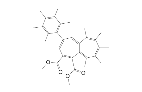 Dimethyl 6,7,8,9,10-Pentamethyl-2-(2,3,4,5,6-pentamethylphenyl)heptalene-4,5-dicarboxylate