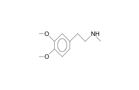 3,4-dimethoxy-N-methylphenethylamine