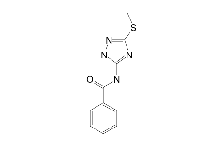 5-BENZOYLAMINO-3-METHYLTHIO-1H-1,2,4-TRIAZOLE