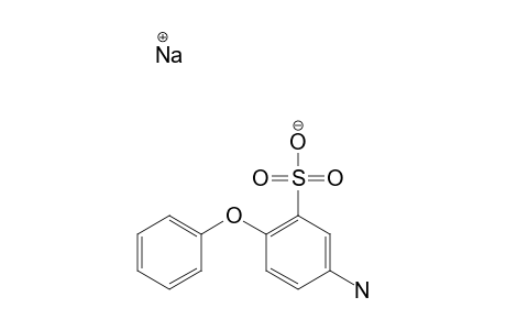 5-amino-2-phenoxybenzenesulfonic acid, sodium salt