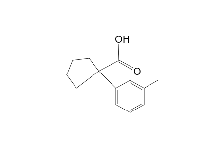 CYCLOPENTANECARBOXYLIC ACID, 1-M-TOLYL-,