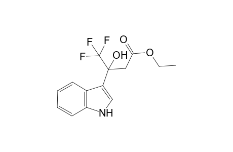 Ethyl 4,4,4-trifluoro-3-hydroxy-3-(1H-indol-3-yl)butanoate