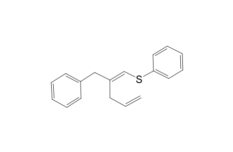 2-Benzyl-1-phenylthiopenta- 1(E),4-diene