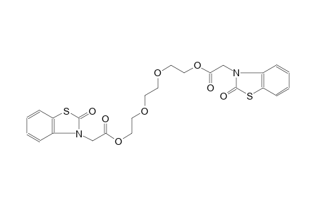 2-[2-(2-{[(2-oxo-1,3-benzothiazol-3(2H)-yl)acetyl]oxy}ethoxy)ethoxy]ethyl (2-oxo-1,3-benzothiazol-3(2H)-yl)acetate