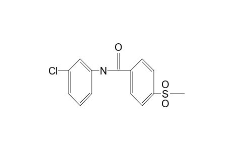 3'-chloro-4-(methylsulfonyl)benzanilide