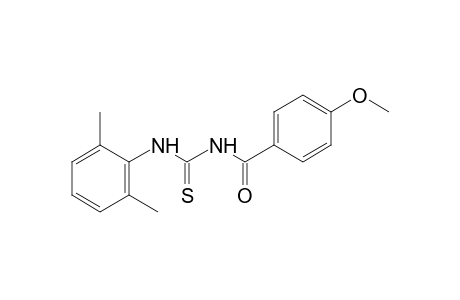 1-(p-anisoyl)-2-thio-3-(2,6-xylyl)urea