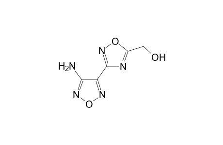 1,2,4-Oxadiazole-5-methanol, 3-(4-amino-1,2,5-oxadiazol-3-yl)-