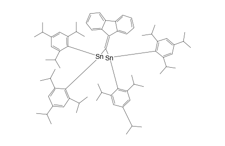 1,1,2,2-TETRA-(2,4,6-TRIISOPROPYLPHENYL)-3-FLUOROENYLIDENE-1,2-DISTANNIRANE