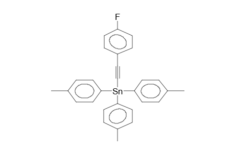 TRIS(PARA-TOLYL)(4-FLUOROPHENYLETHYNYL)STANNANE