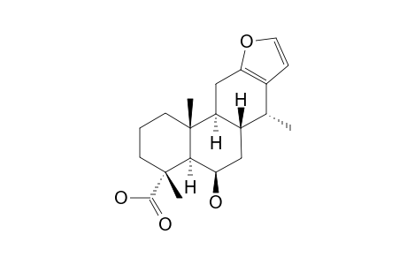 6-BETA-HYDROXY-18-VOUACAPANEIC-ACID