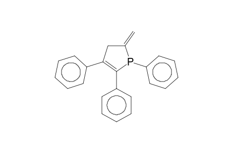 1-Phosphacyclopent-2-ene, 5-methylene-1,2,3-triphenyl-