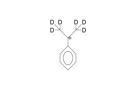 Bis(trideuteriomethyl)-phenyl-carbenium cation