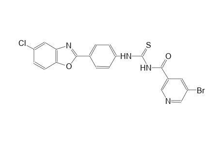 thiourea, N-[(5-bromo-3-pyridinyl)carbonyl]-N'-[4-(5-chloro-2-benzoxazolyl)phenyl]-