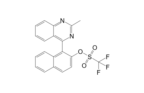 1-(2-Methylquinazolin-4-yl)-2-naphthyl(trifluoromethyl)sulfonate