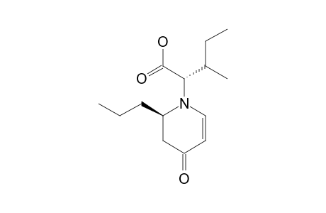 N-[(S)-1-CARBOXY-(S)-2-METHYLBUTYL]-(6S)-2,3-DIDEHYDRO-6-N-PROPYL-PIPERIDIN-4-ONE