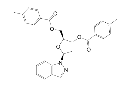 1-[2'-DEOXY-3',5'-BIS-O-(4-METHYLBENZOYL)-BETA-D-ERYTHRO-PENTOFURANOSYL]-1H-INDAZOLE