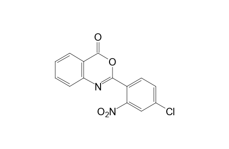 2-(4-chloro-2-nitrophenyl)-4H-3,1-benzoxazin-4-one