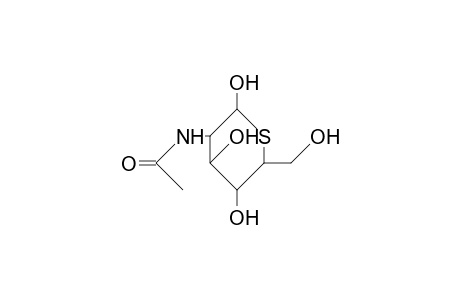 2-Acetamido-2-deoxy-5-thio-D-glucopyranose