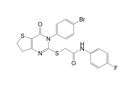 acetamide, 2-[[3-(4-bromophenyl)-3,4,6,7-tetrahydro-4-oxothieno[3,2-d]pyrimidin-2-yl]thio]-N-(4-fluorophenyl)-