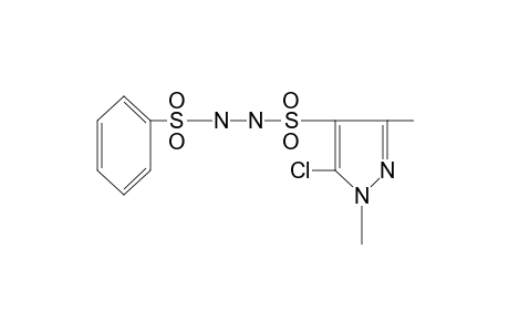 1-[(5-chloro-1,3-dimethylpyrazol-4-yl)sulfonyl]-2-(phenylsulfonyl)hydrazine