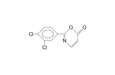 2-(3',4'-Dichlorophenyl)-6H-1,3-oxazin-6-one