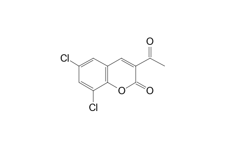 3-acetyl-6,8-dichlorocoumarin