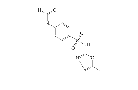 4'-[(4,5-DIMETHYL-2-OXAZOLYL)SULFAMOYL]FORMANILIDE