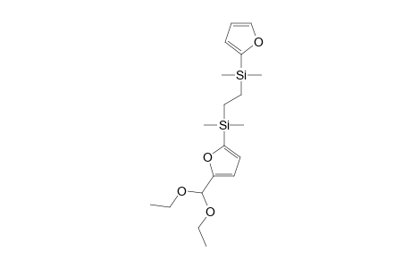 5-{DIMETHYL-[(2-FURYL)-DIMETHYLSILYL-ETHYL]-SILYL}-FURFURAL_DIACETAL