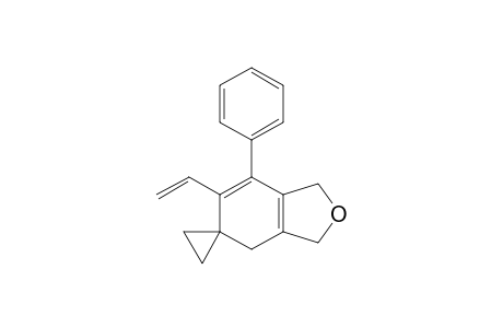 SPIRO-[CYCLOPROPANE-1,5'-(7'-PHENYL-6'-VINYL-1',3',4',5'-TETRAHYDROISOBENZOFURAN)]