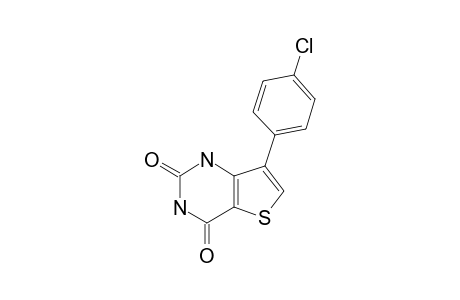 7-(4-CHLOROPHENYL)-THIENO-[3,2-D]-PYRIMIDINE-2,4-DIONE