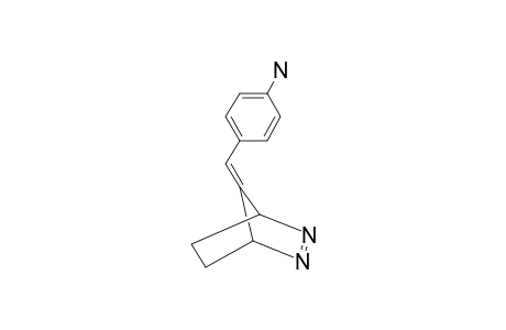 7-(4-AMINOPHENYLMETHYLENE)-2,3-DIAZABICYCLO-[2.2.1]-HEPT-2-ENE