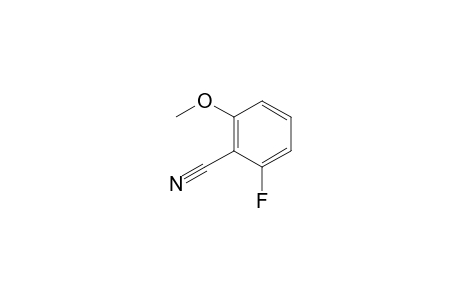 2-Fluoro-6-methoxybenzonitrile