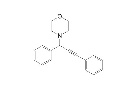 4-(1,3-Diphenylprop-2-yn-1-yl)morpholine