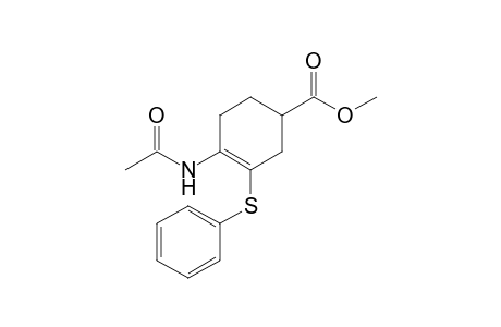 METHYL-4-ACETAMIDO-3-PHENYLTHIOCYCLOHEX-3-ENECARBOXYLATE