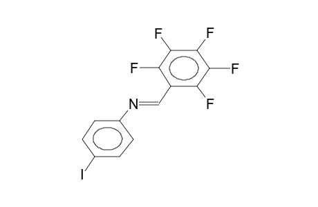 4-IODO-N-(PENTAFLUOROBENZYLIDEN)ANILINE