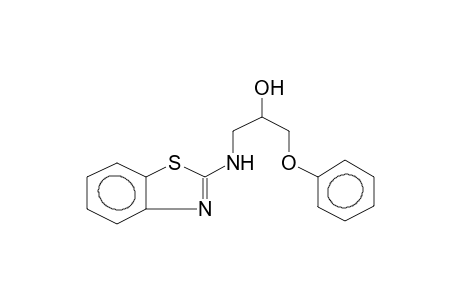 2-(2-HYDROXY-3-PHENOXYPROPYLAMINO)BENZOTHIAZOLE