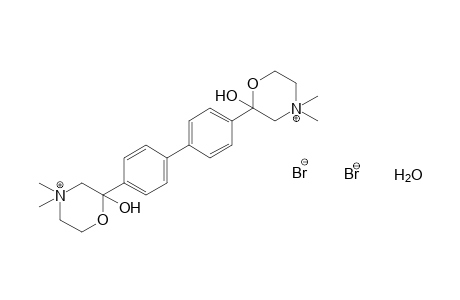 2,2'-p-biphenylenebis[4,4-dimethyl-2-hydroxymorpholinium bromide] hydrate